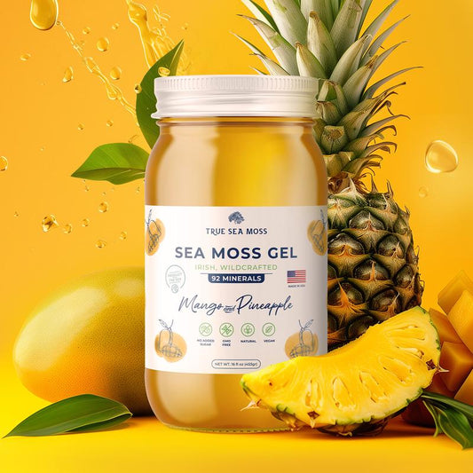 Mango and Pineapple Sea Moss Gel