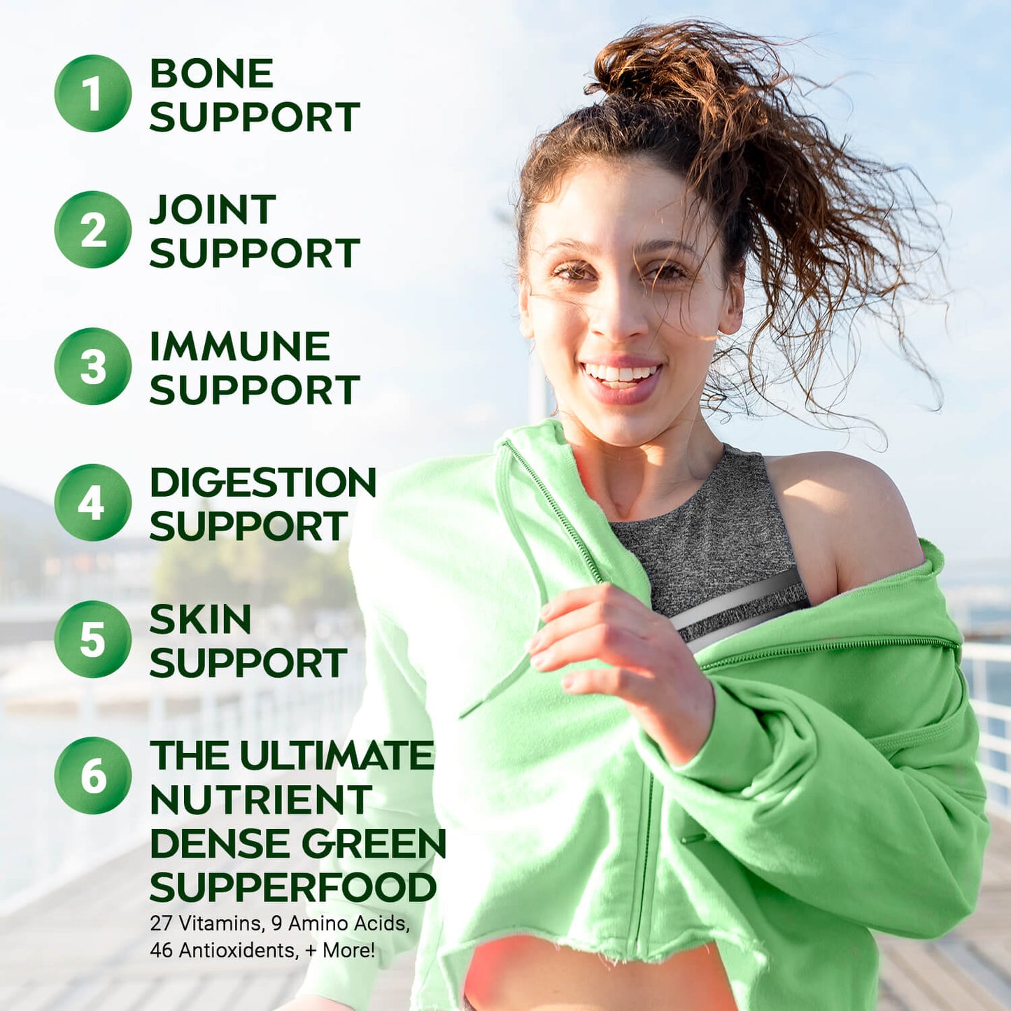 Pure Moringa Powder Capsules