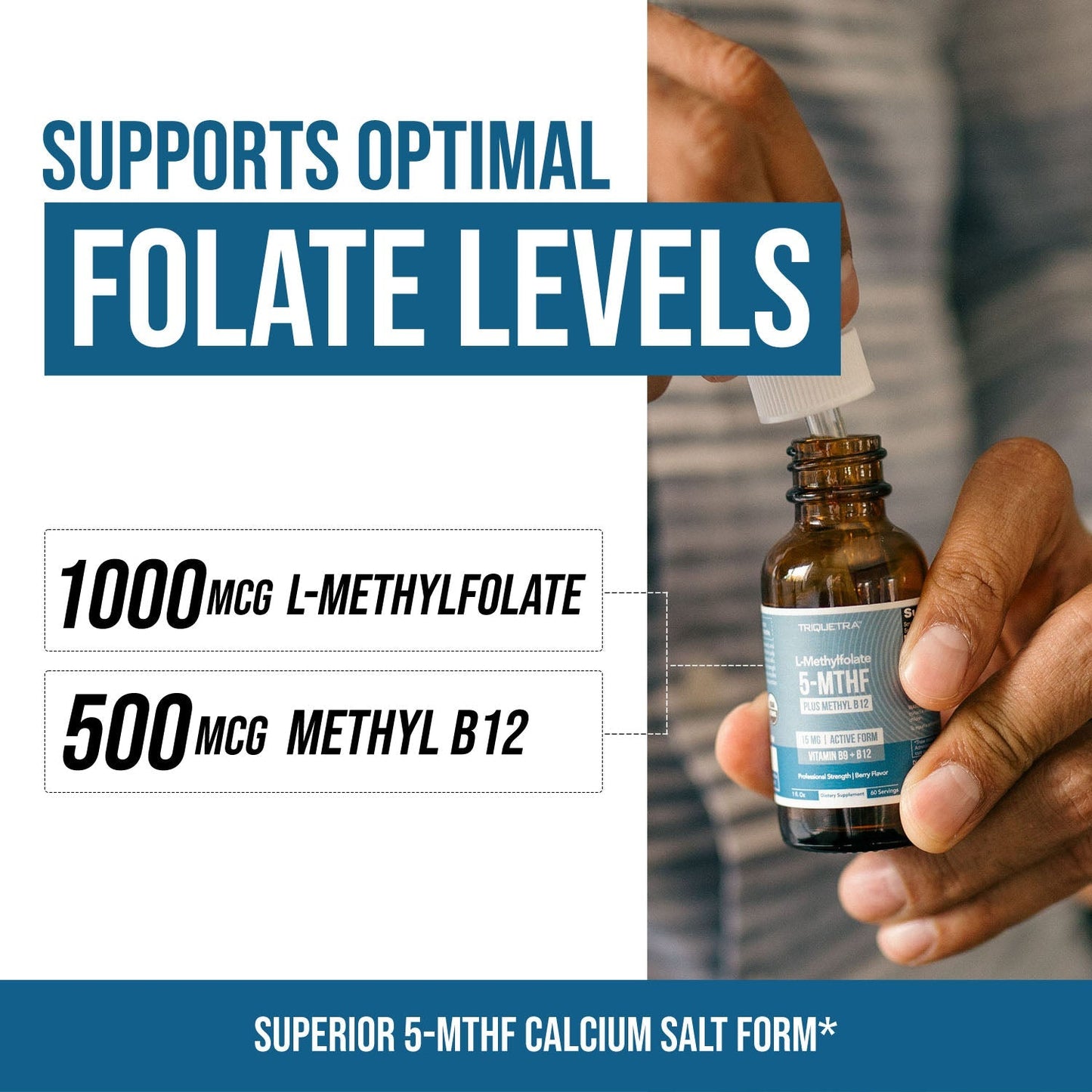 L-Methylfolate (15 mg) Plus Methyl-B12 Cofactor