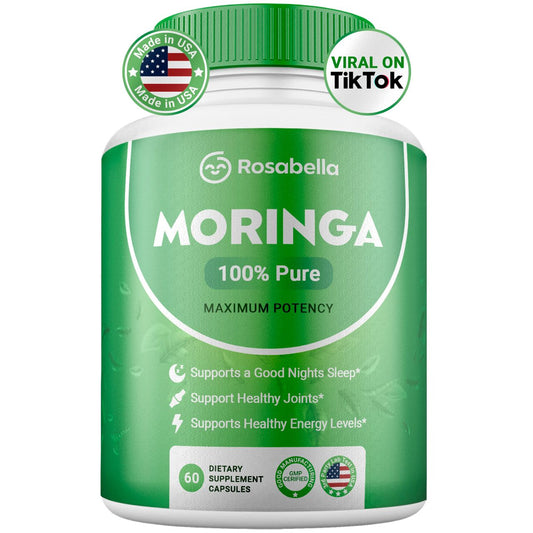 Pure Moringa Powder Capsules